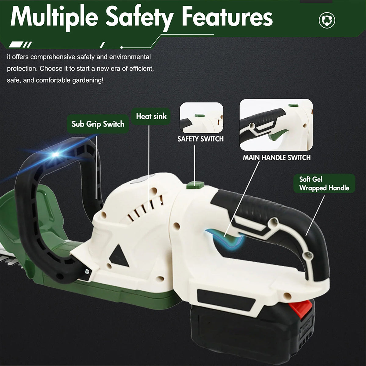 Hedgixa Electric Hedge Trimmer