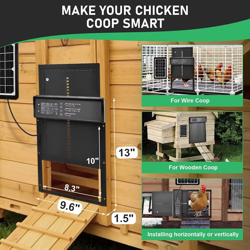 ChicxGate Automatic Chicken Coop Door