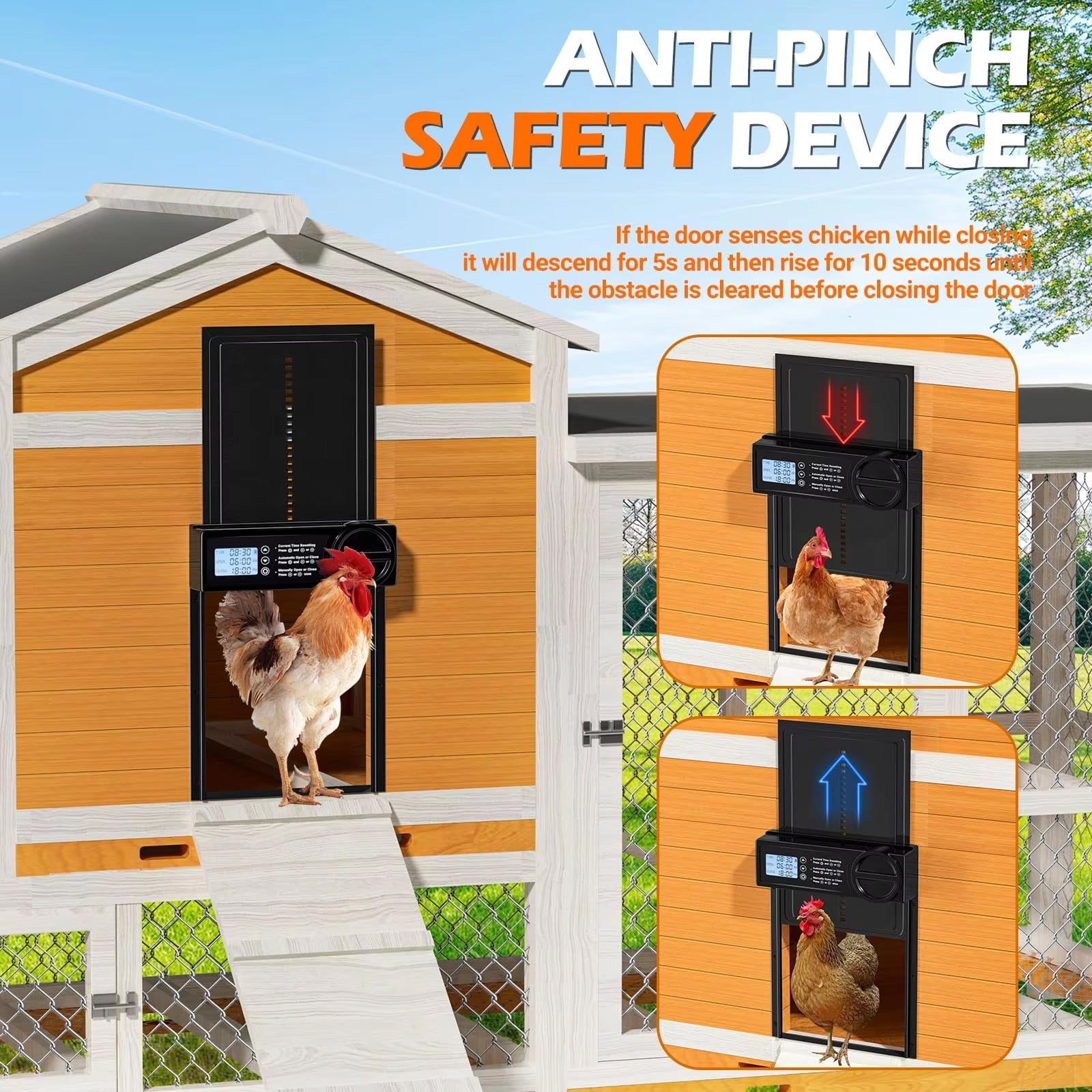 ChicxGate Automatic Chicken Coop Door