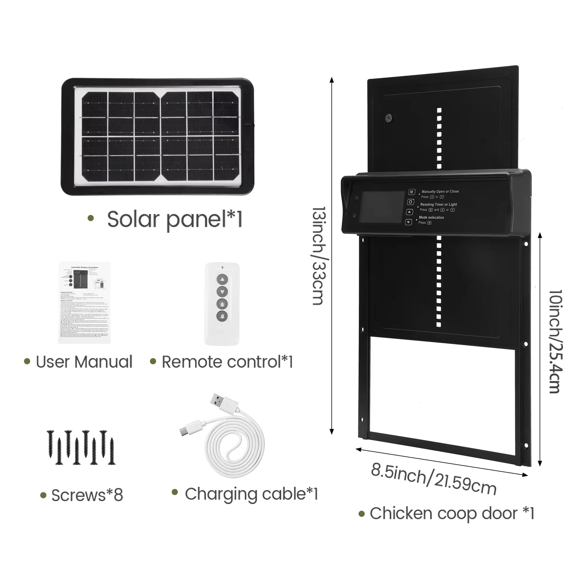 ChicxGate Automatic Chicken Coop Door