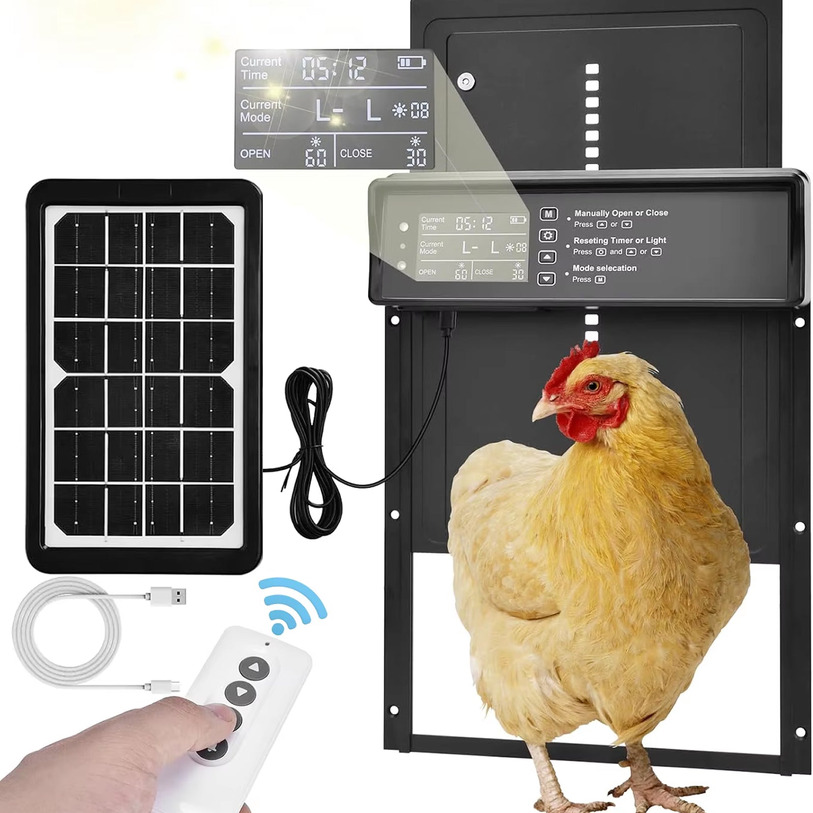 ChicxGate Automatic Chicken Coop Door