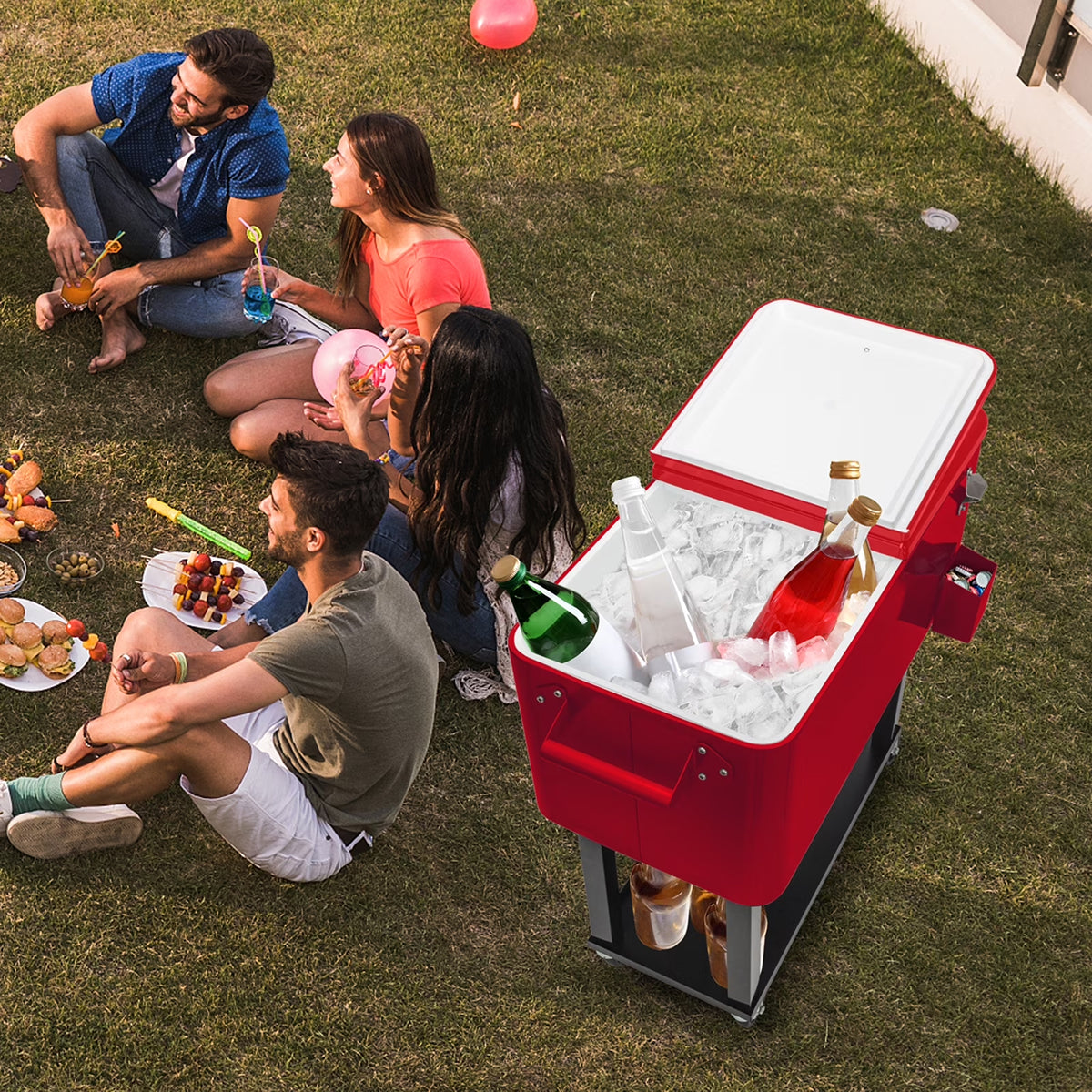 Chyliomex Rolling Patio Cooler
