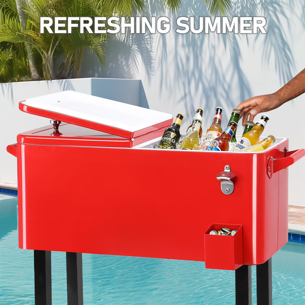 Chyliomex Rolling Patio Cooler