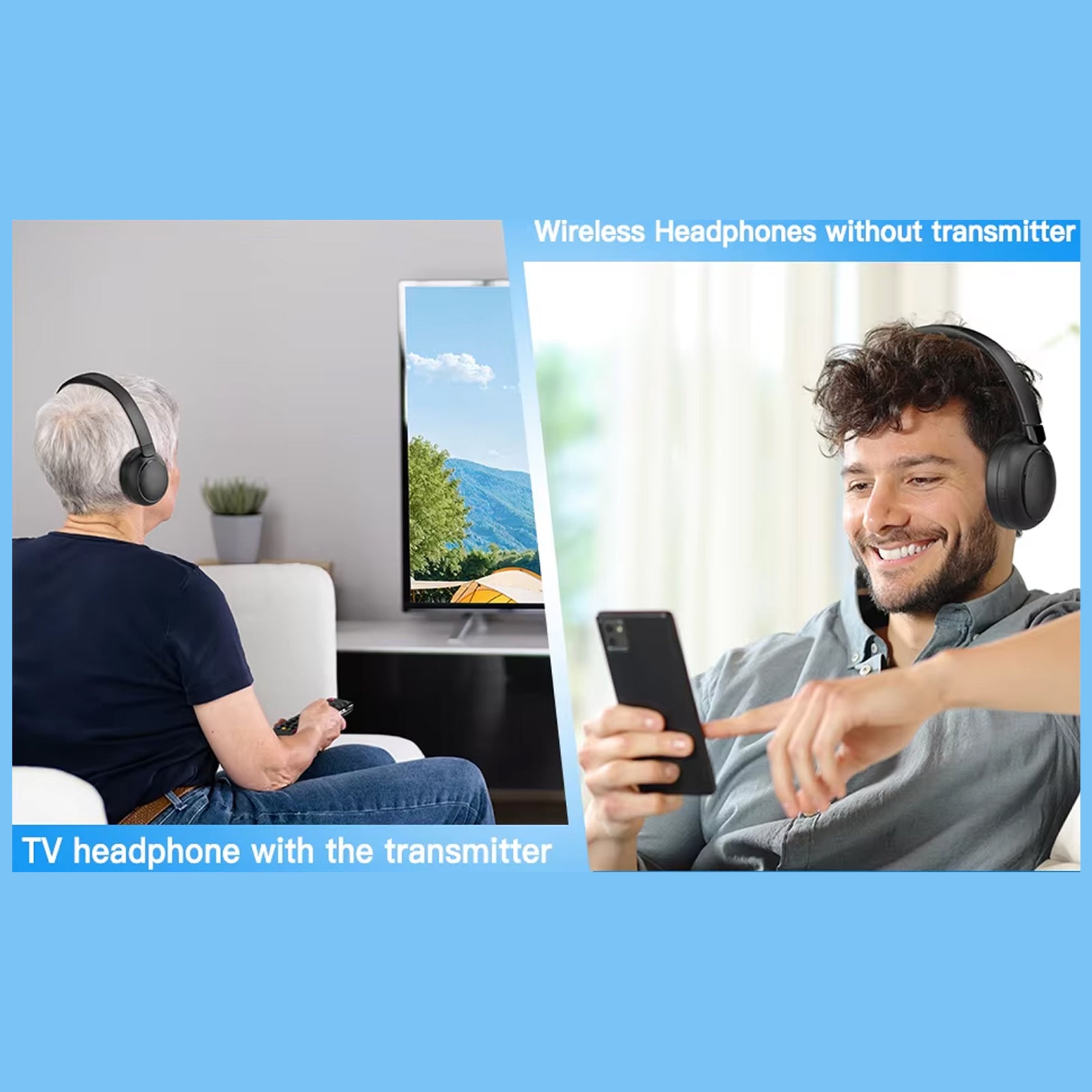 CozeTone TV Headphones For Seniors