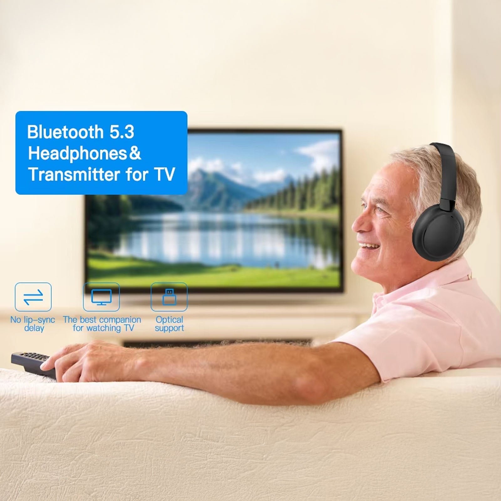CozeTone TV Headphones For Seniors