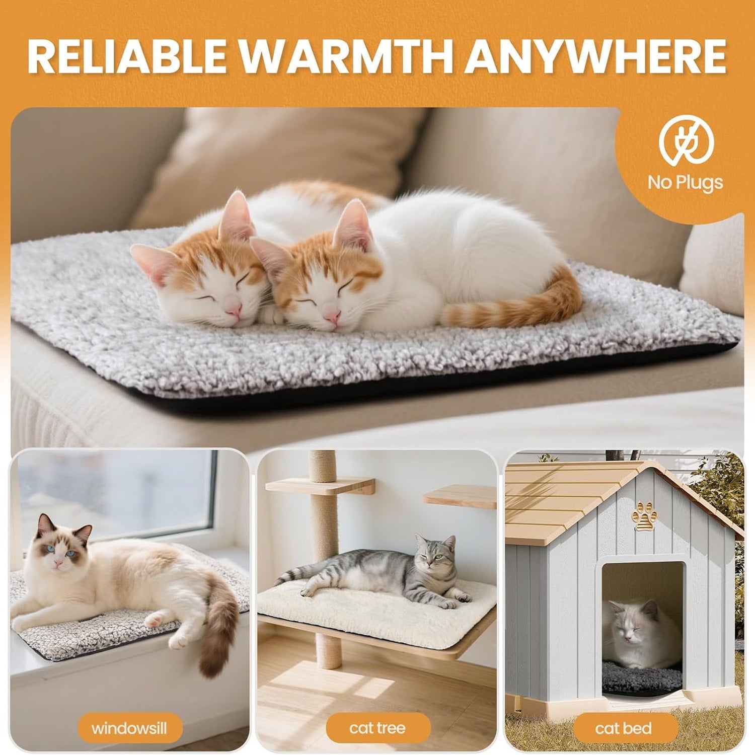 CozixCat Self Warming Cat Bed