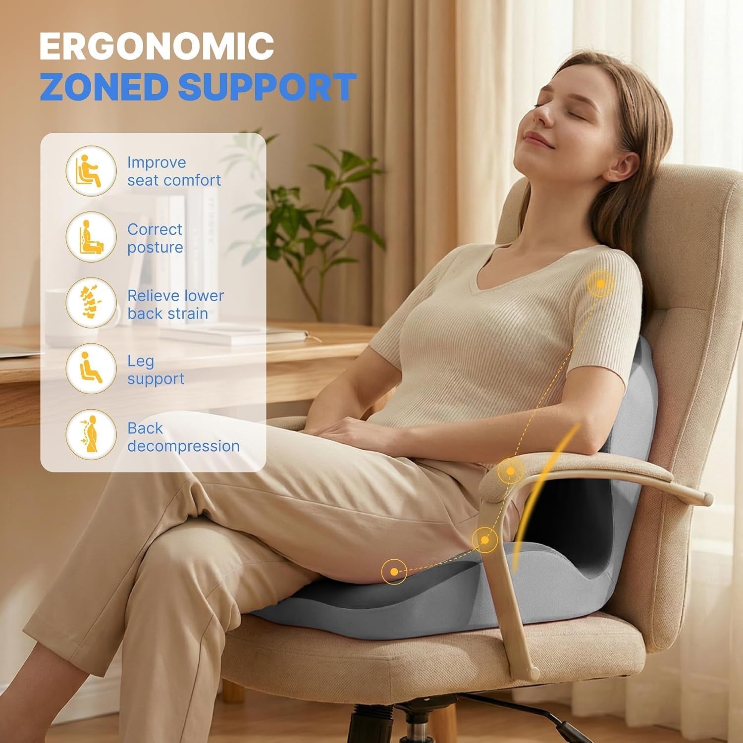 SityWellx Cushion for Sciatica