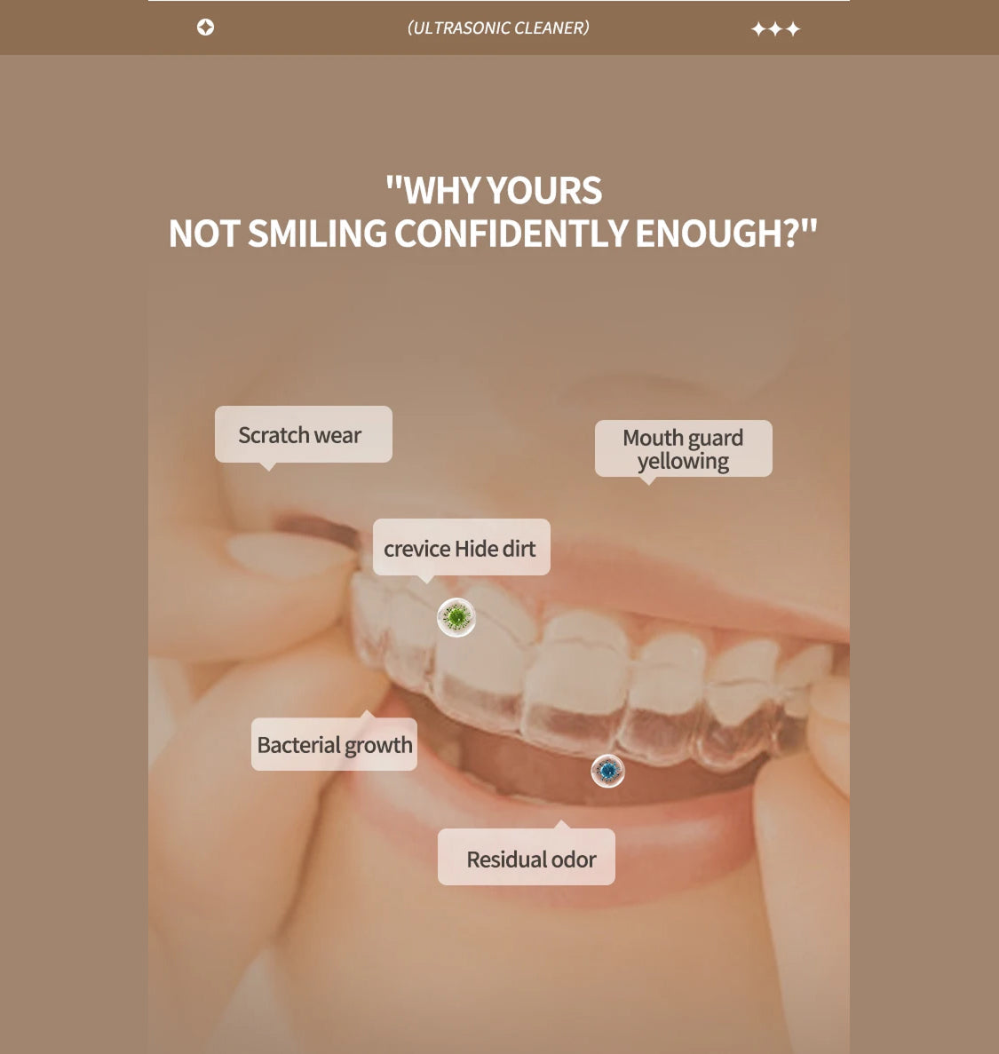 Denturexi Ultrasonic Denture Cleaner