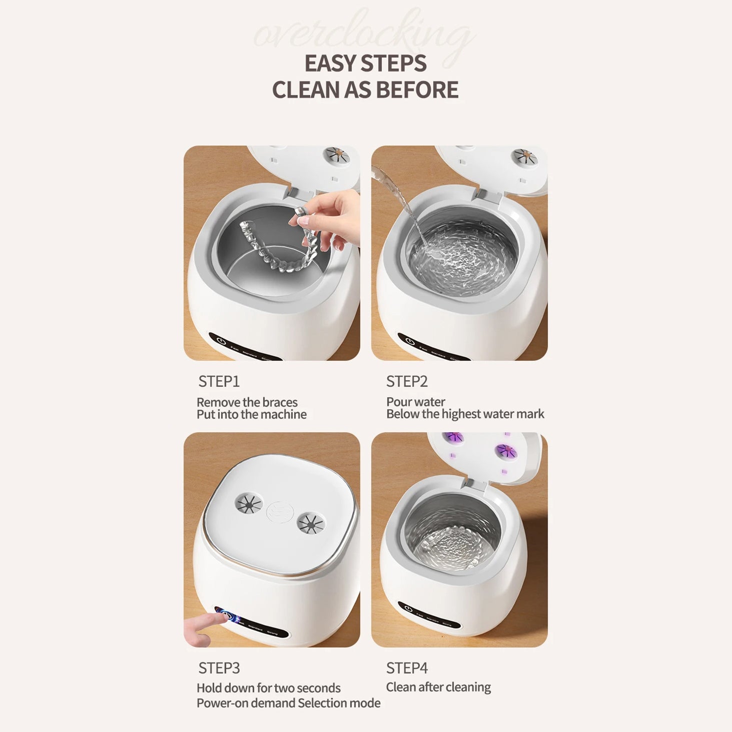 Denturexi Ultrasonic Denture Cleaner