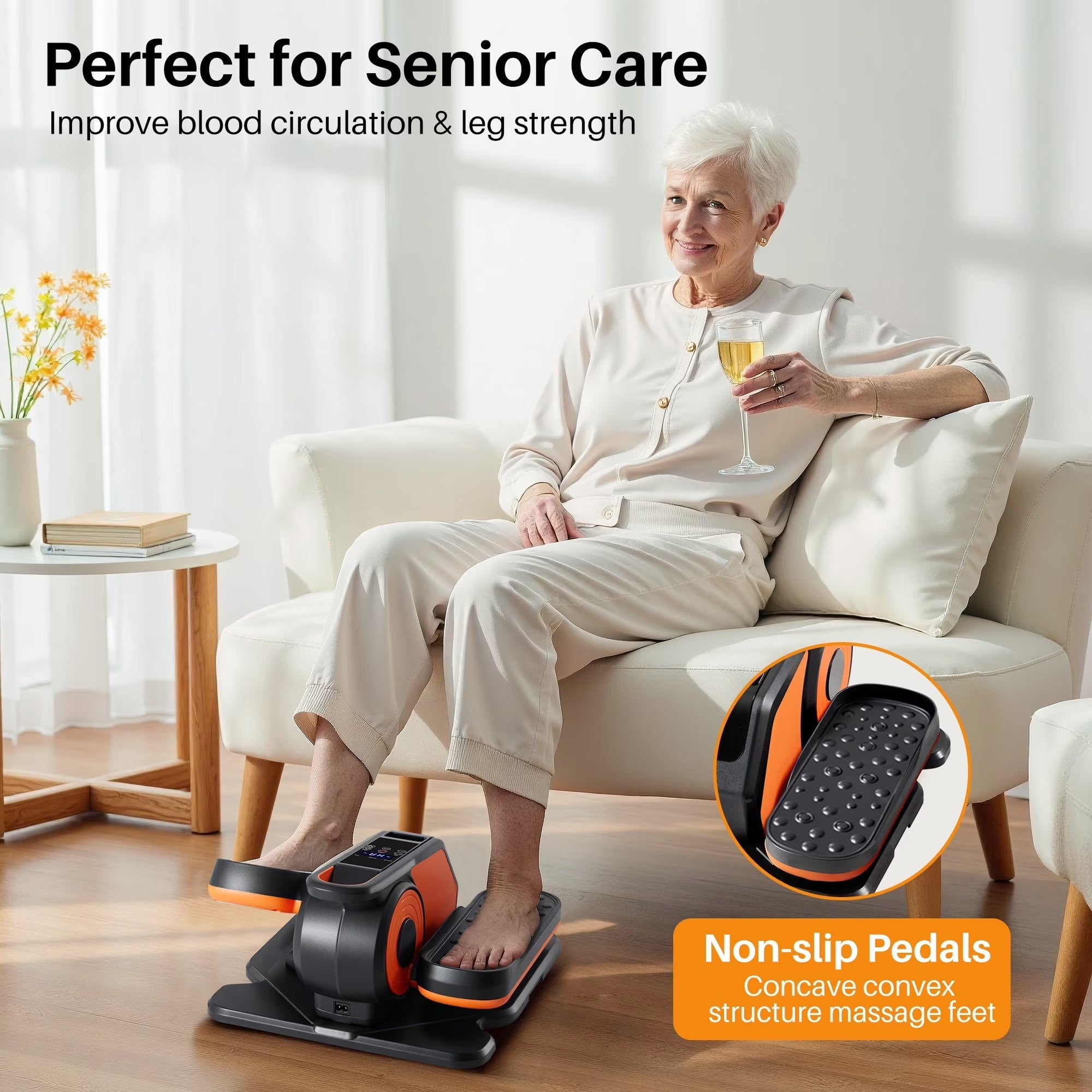Deskonax Ellipse Leg Exerciser for Seniors