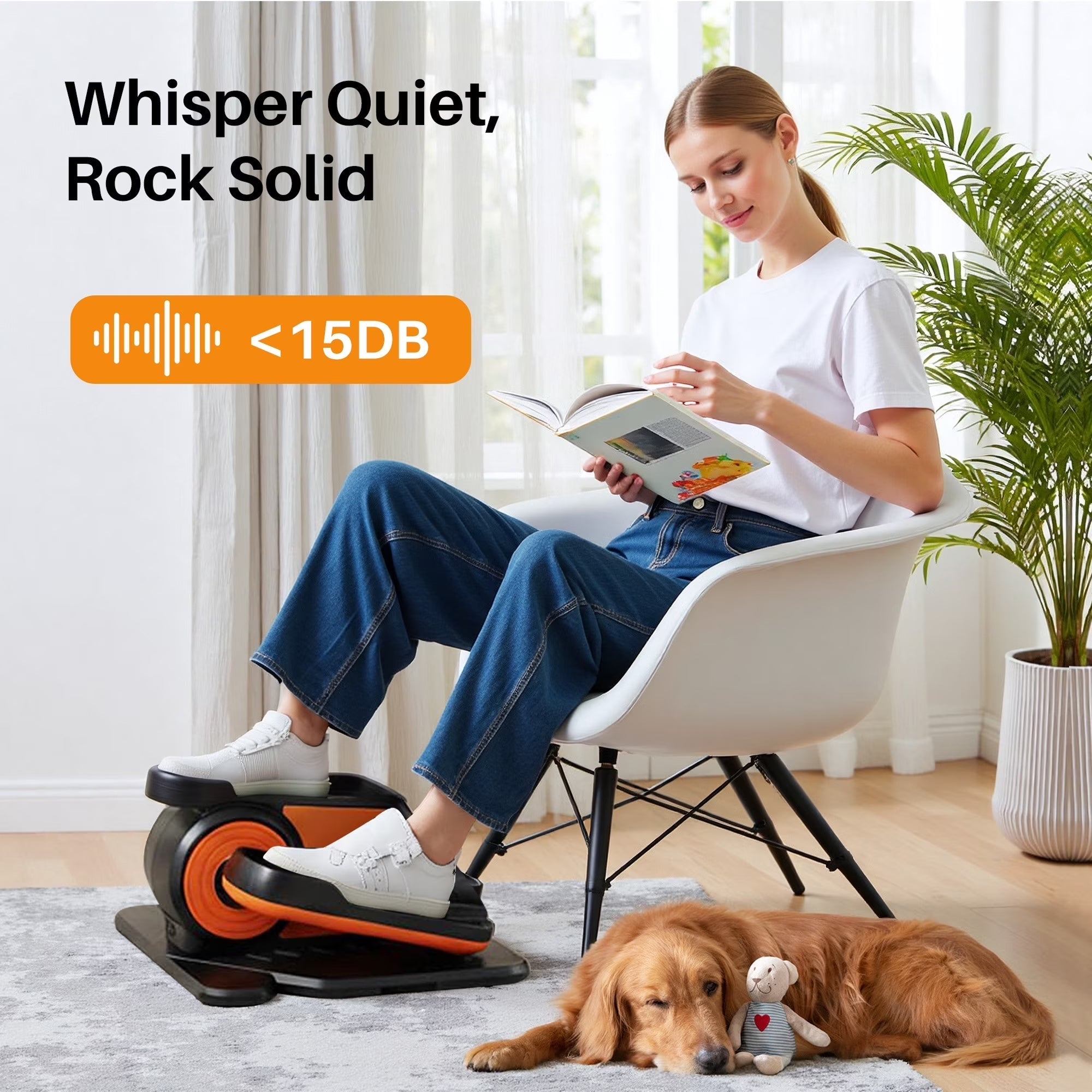 Deskonax Ellipse Leg Exerciser for Seniors