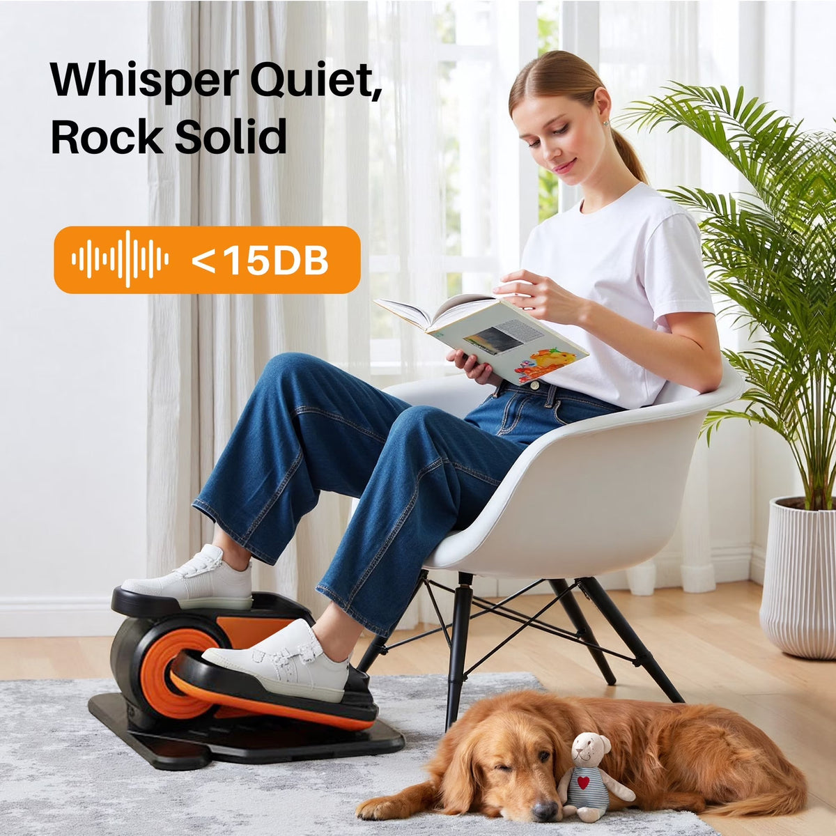 Deskonax Ellipse Leg Exerciser for Seniors