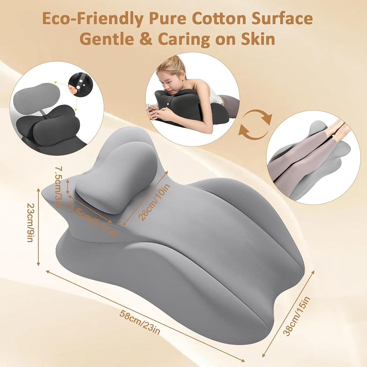 SoftaDuo Intimacy Pillow
