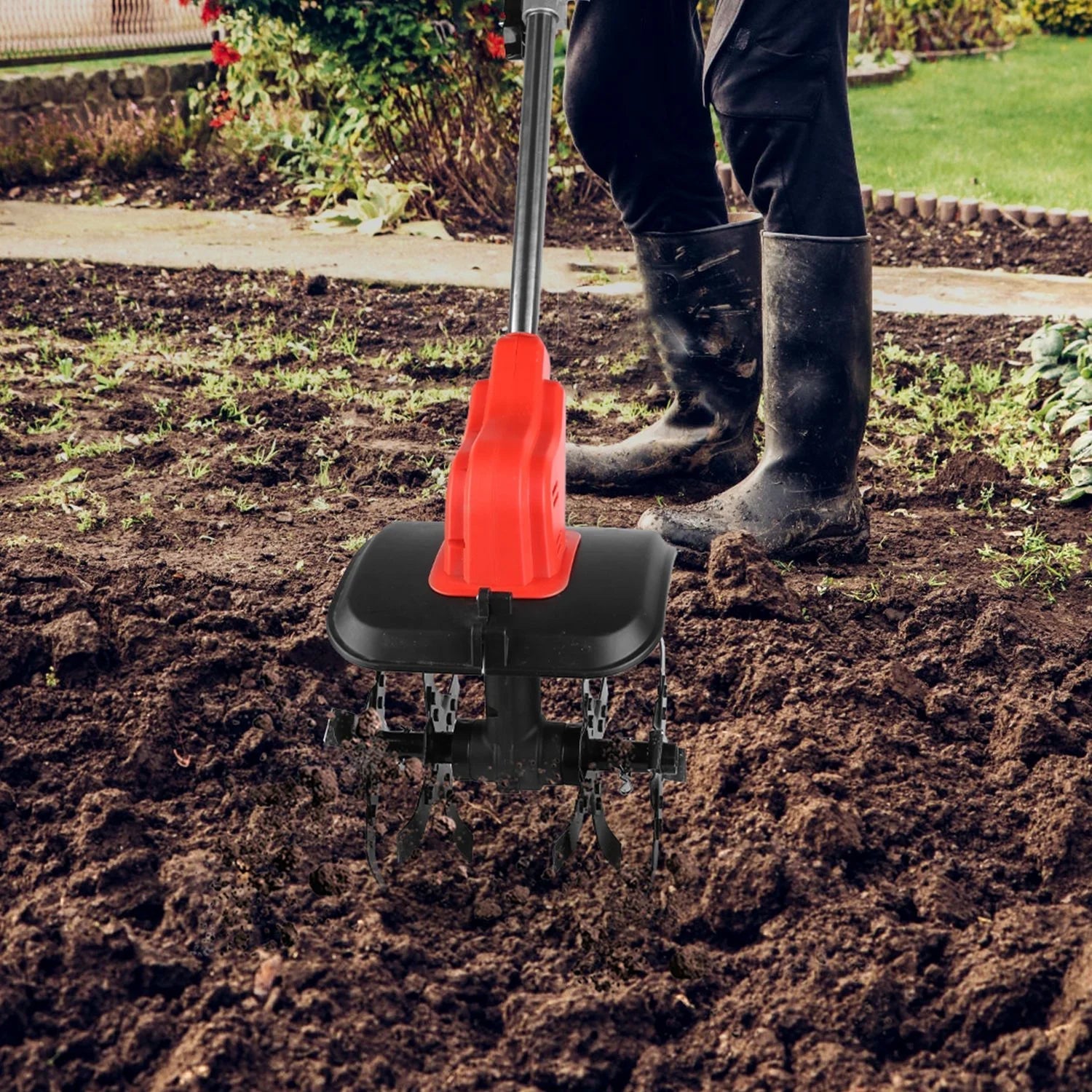 Digrootix Battery Powered Tiller