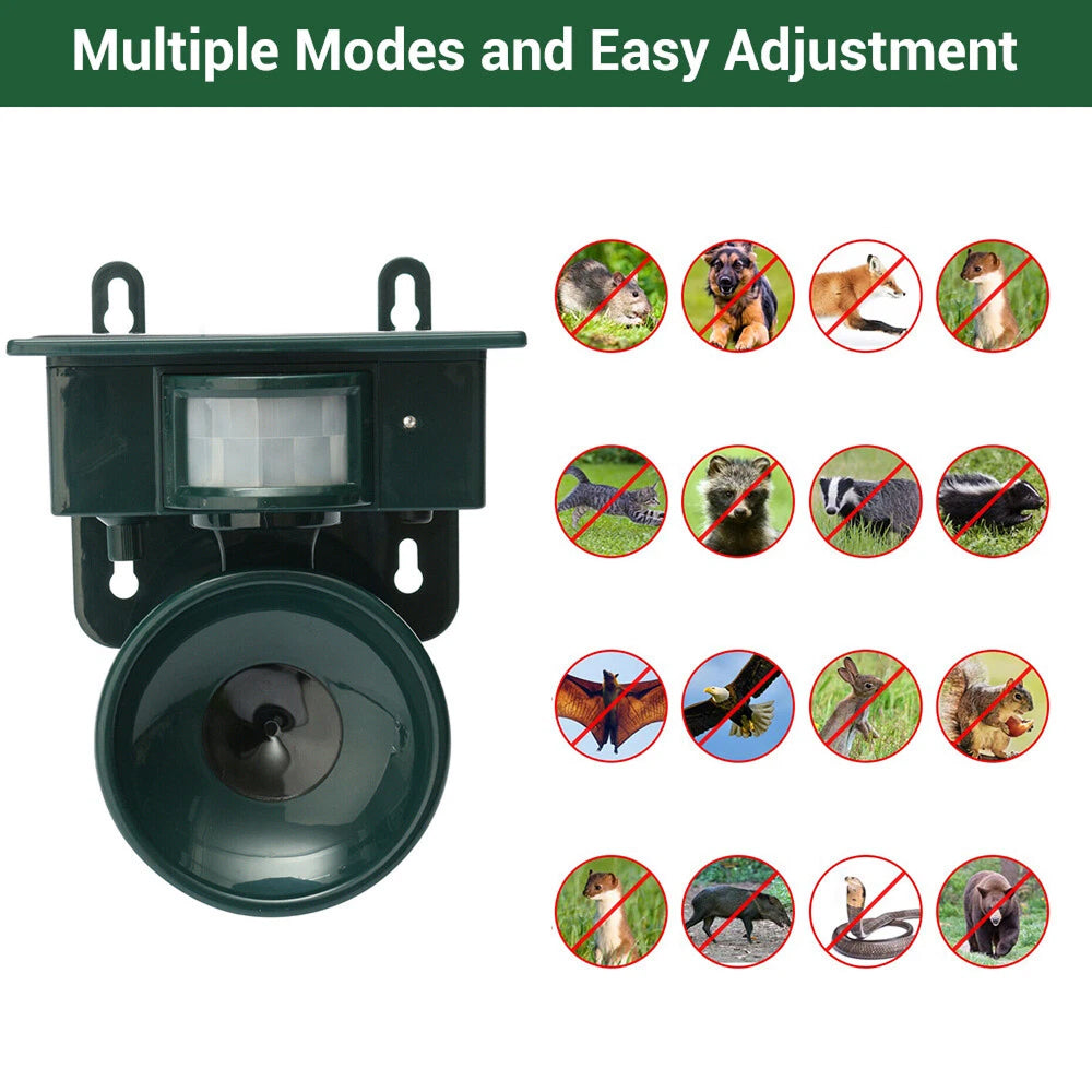 SonicSafy Ultrasonic Bat Repeller