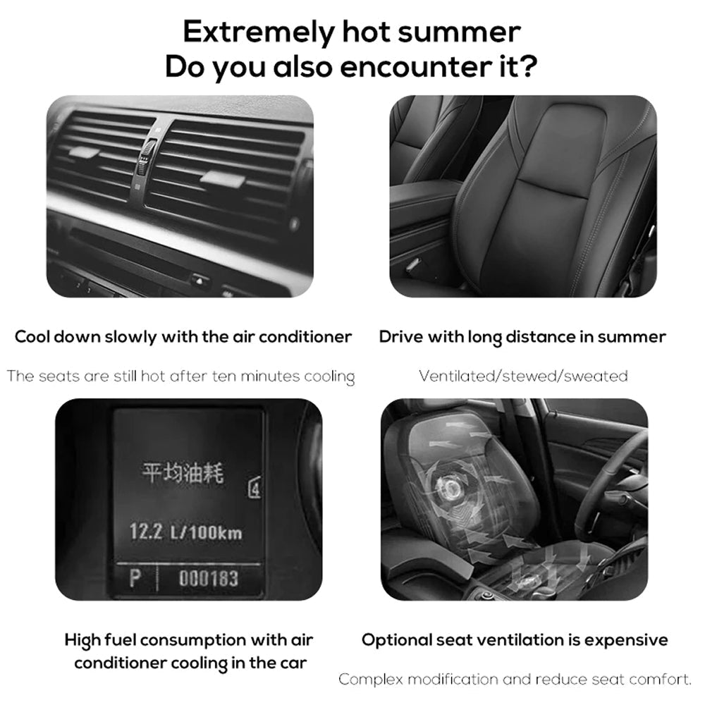 FanziSot Car Seat Cooling Fan