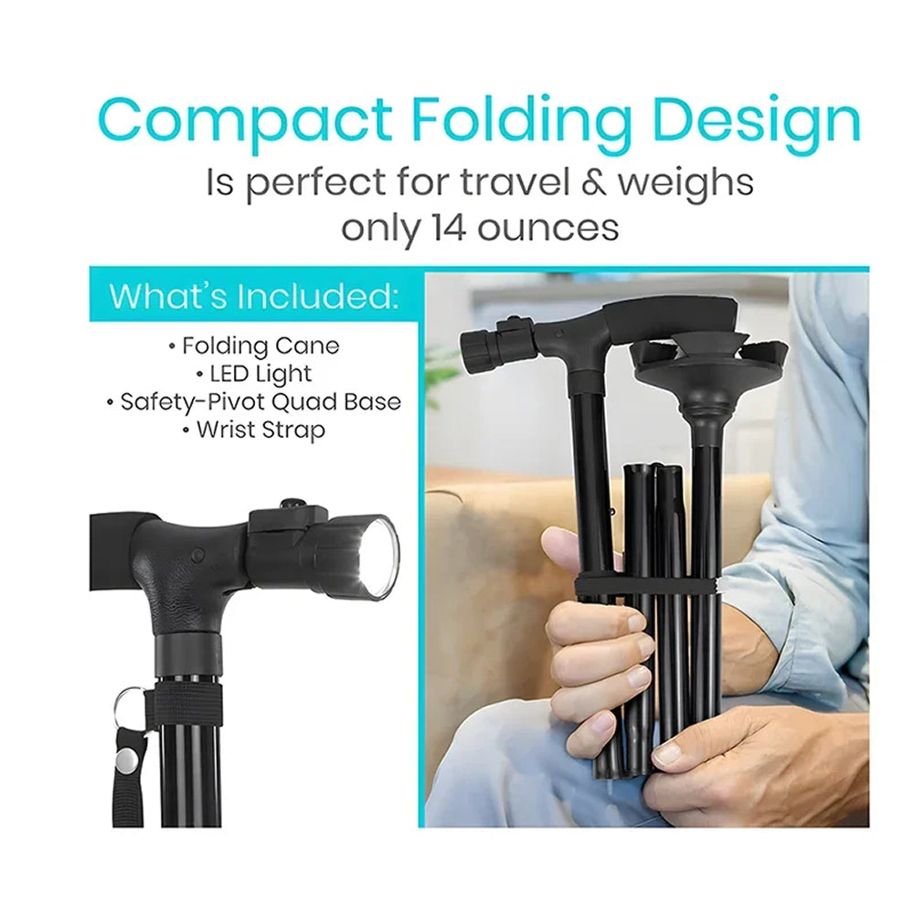 FlexCanet Folding Walking Cane