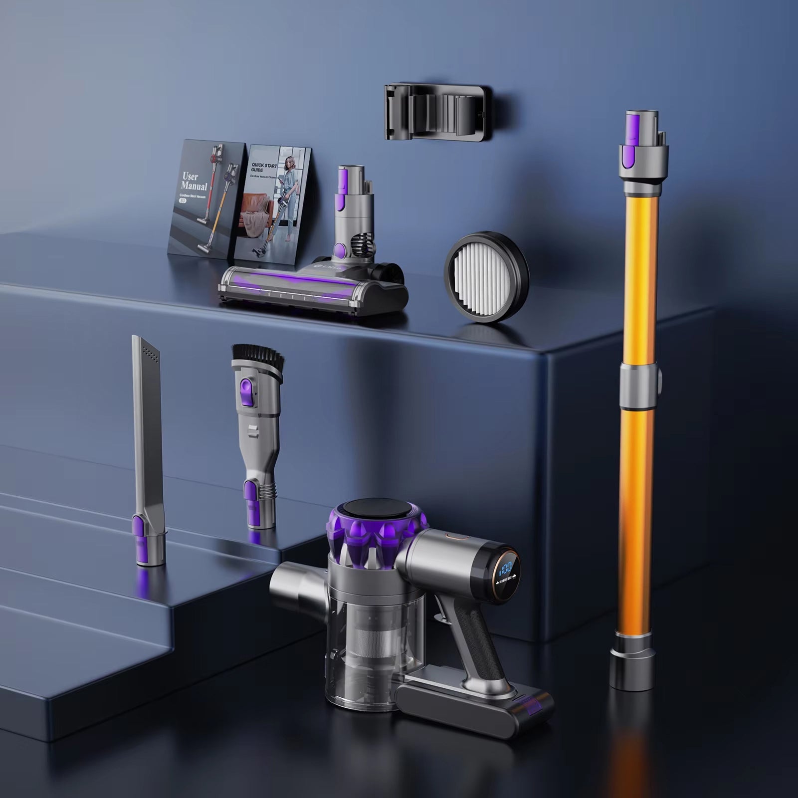 Flexicuum Lightweight Vacuum Cleaner For Elderly