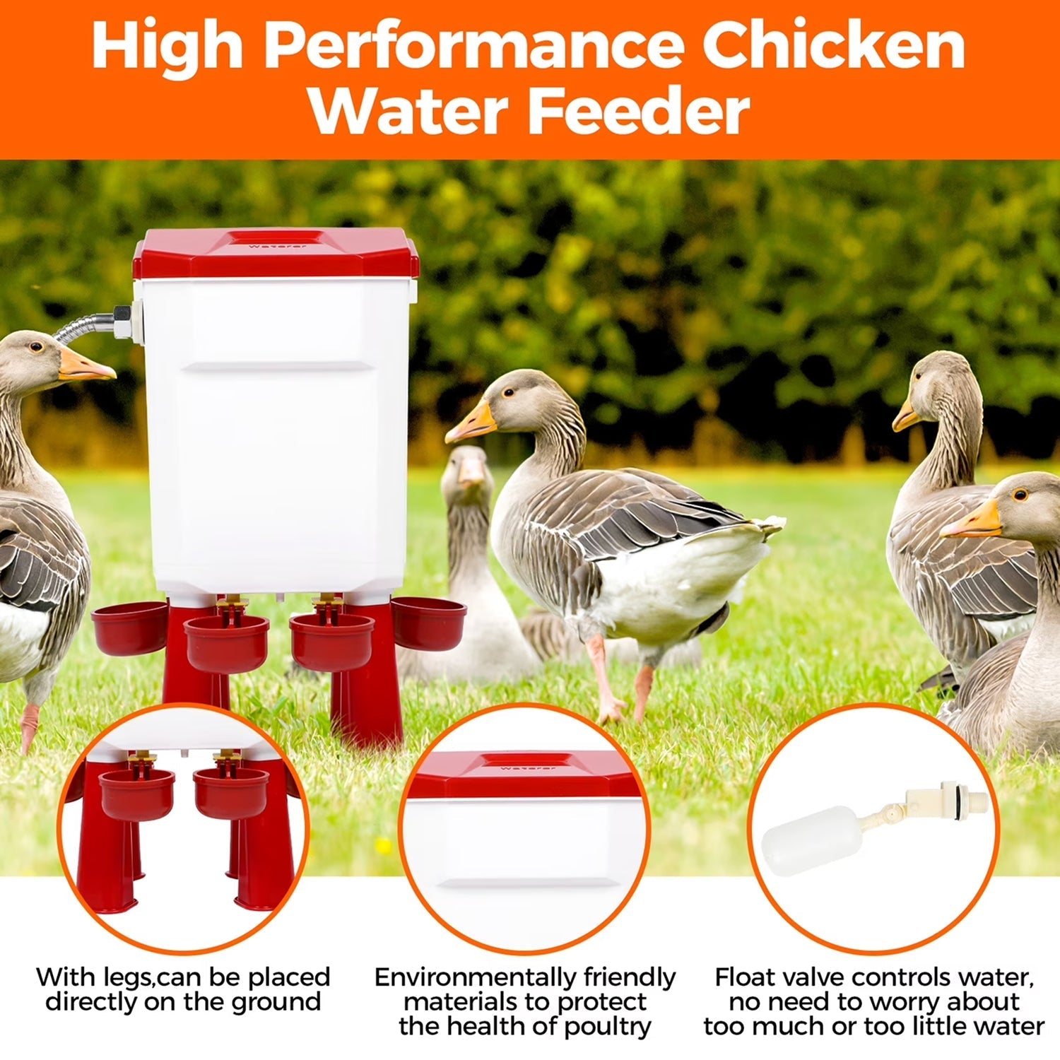 Flochiken Automatic Chicken Waterer