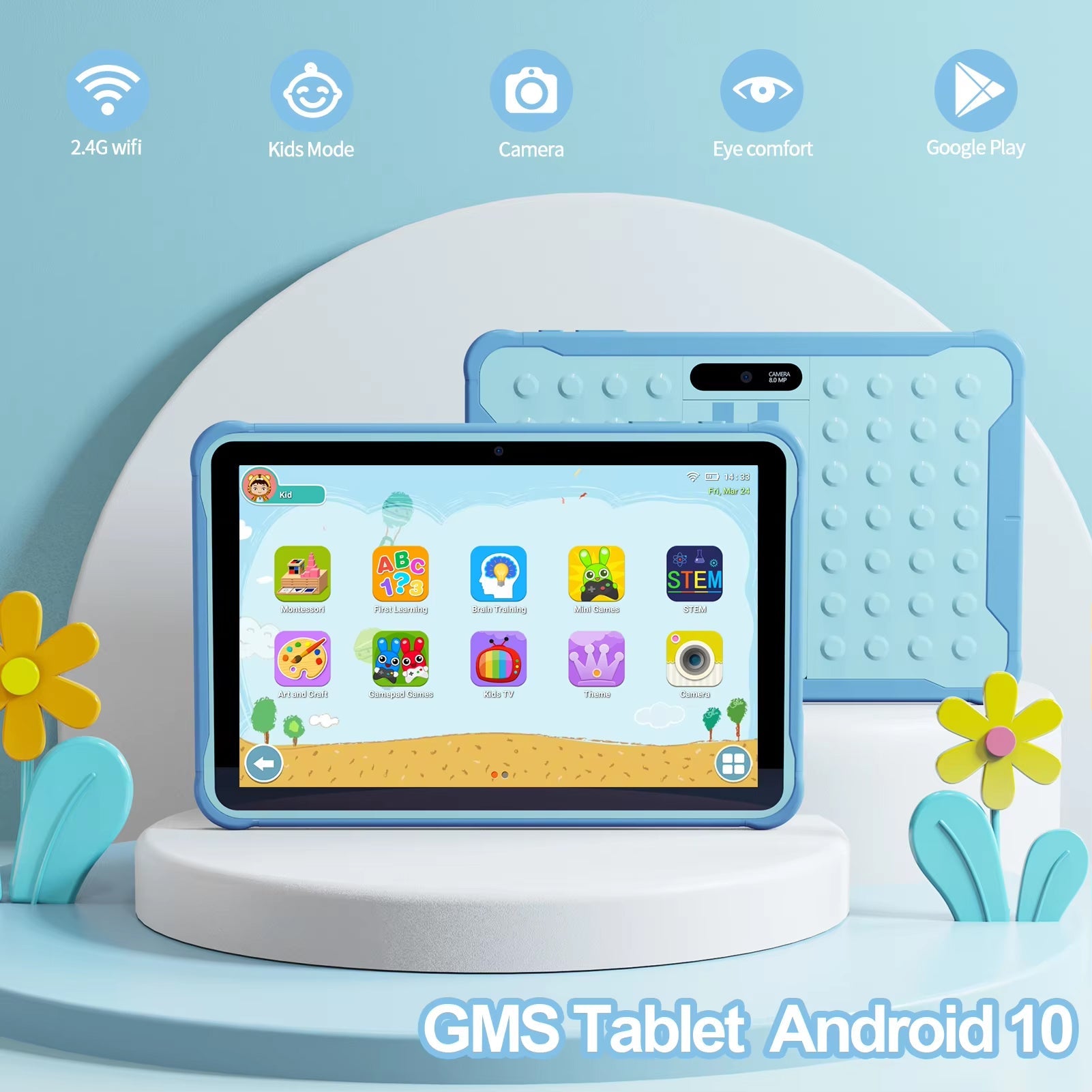 GeniFirt Tablet For Kids