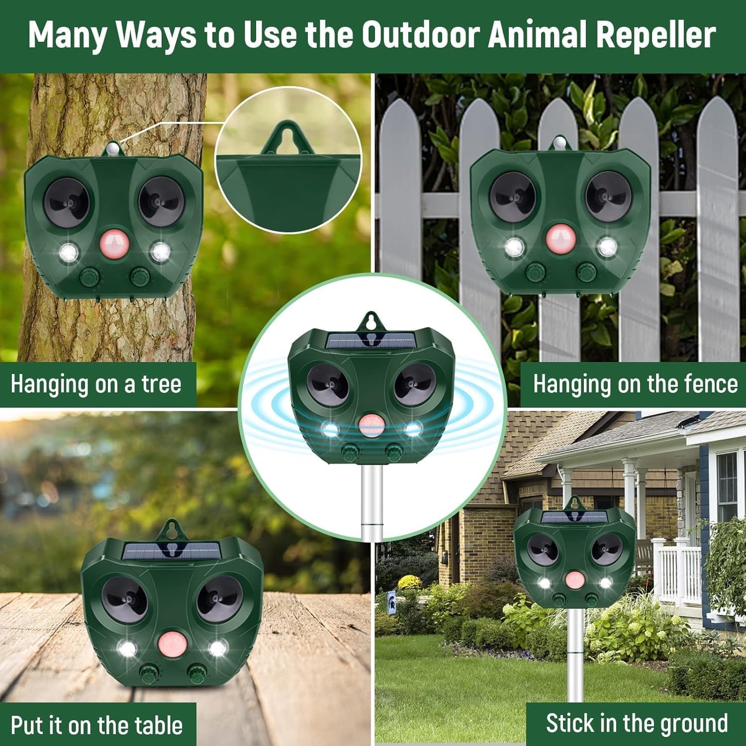 Guardixim Ultrasonic Fox Repeller