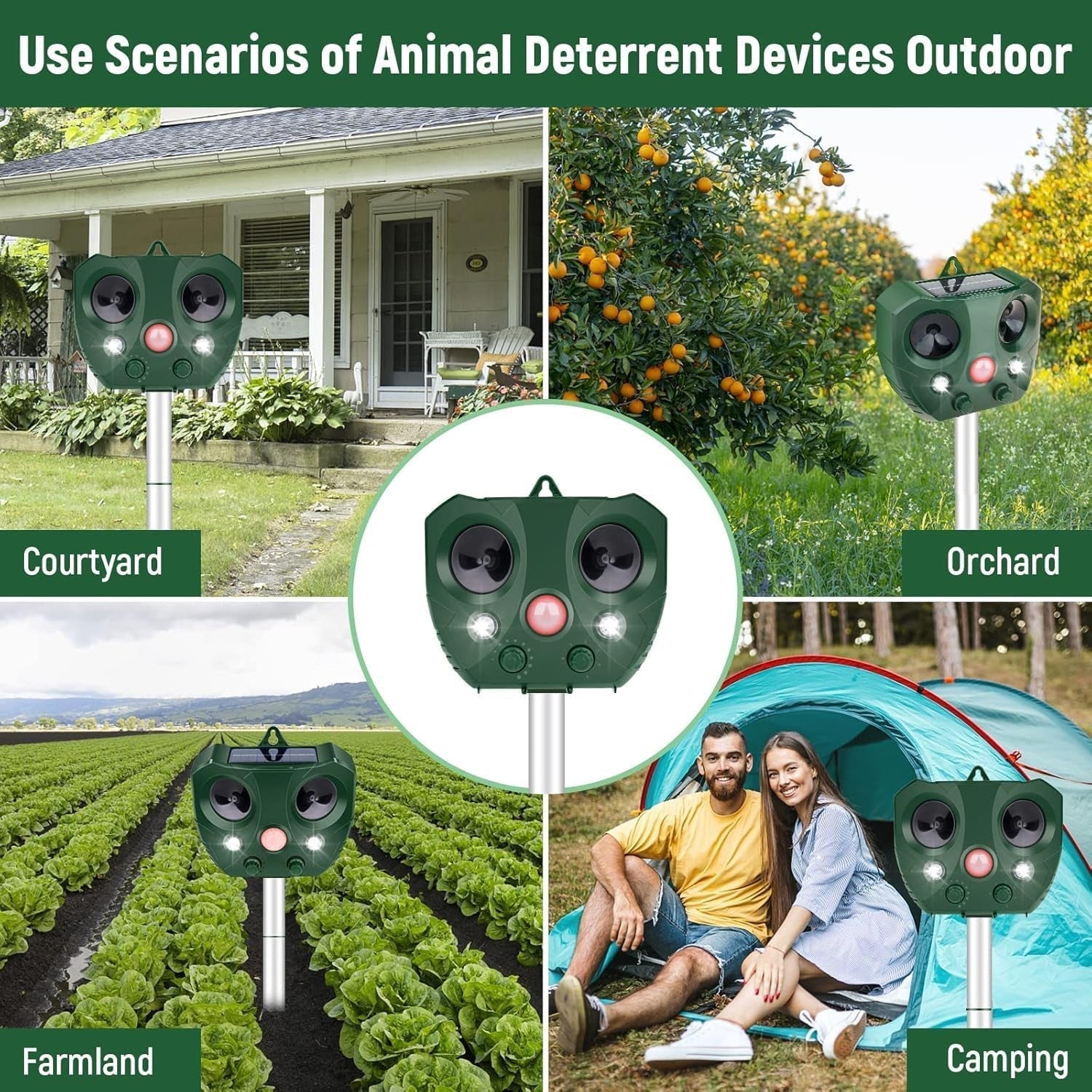 Guardixim Ultrasonic Fox Repeller