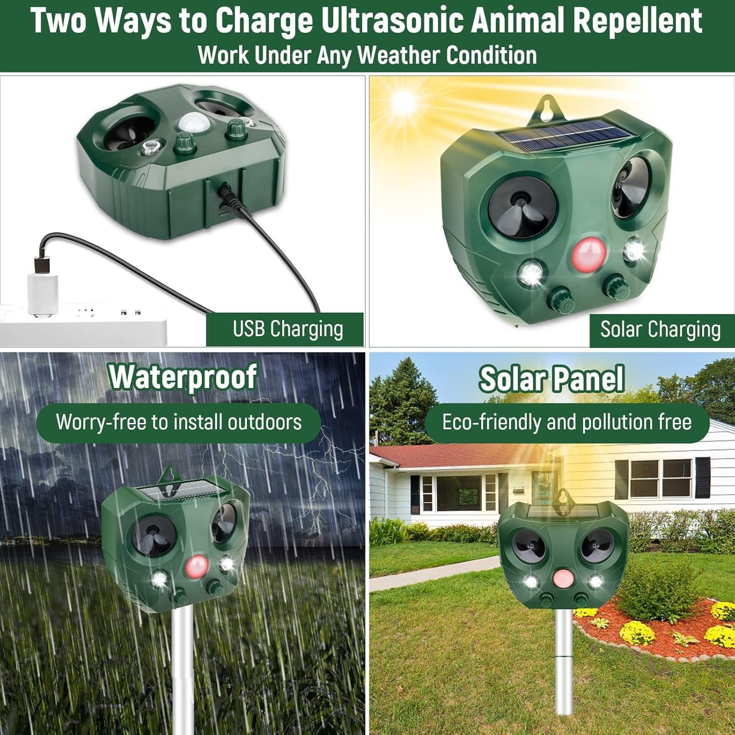 Guardixim Ultrasonic Fox Repeller