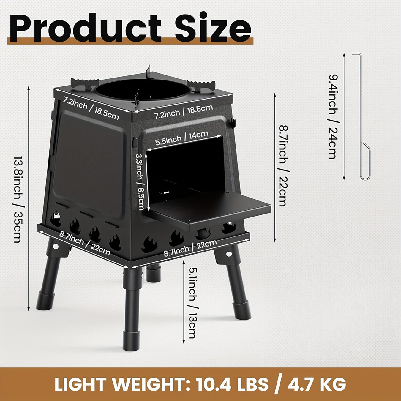 HeatGomal Camp Stove