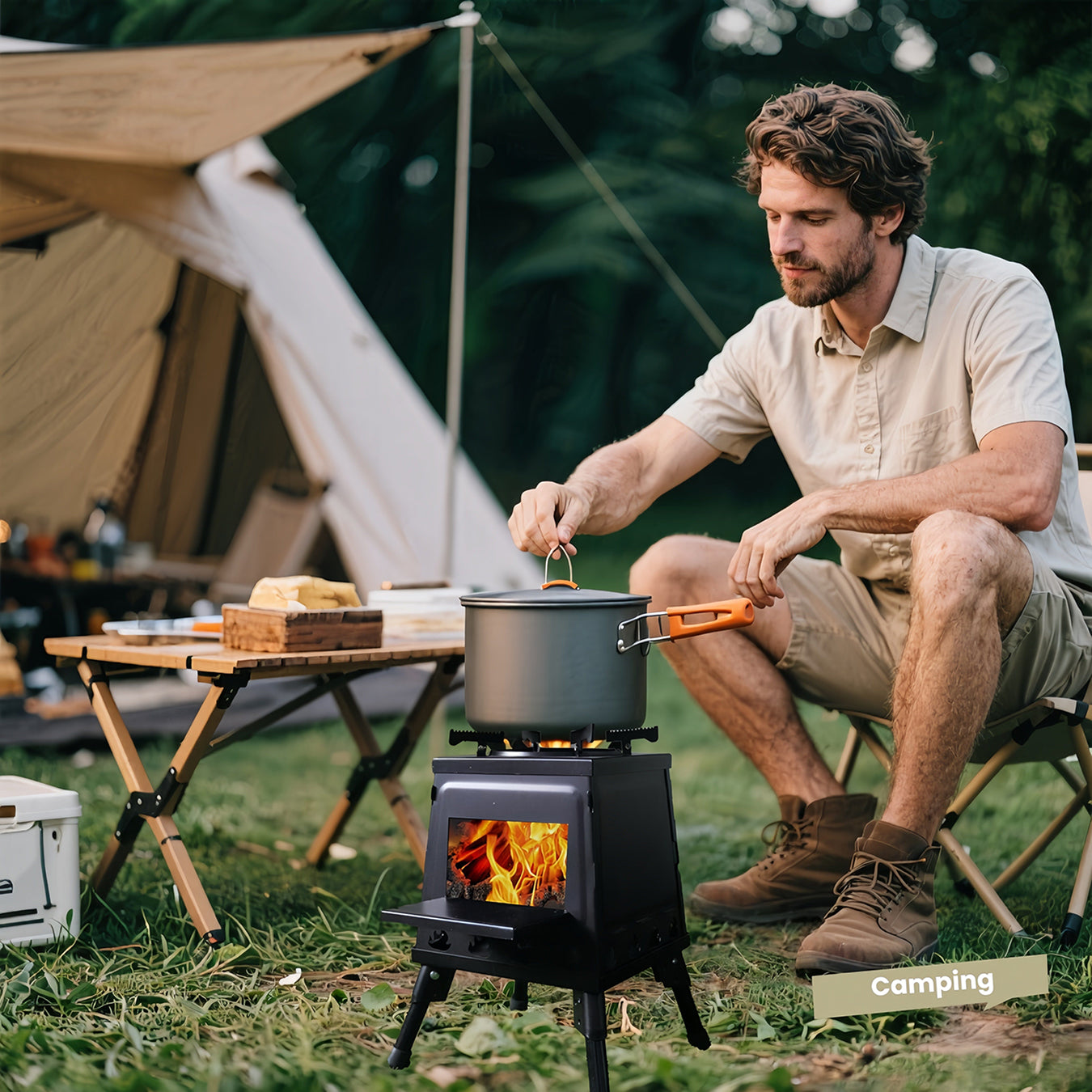 HeatGomal Camp Stove