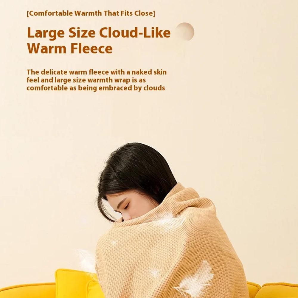 HeatHugy Wearable Heated Blanket