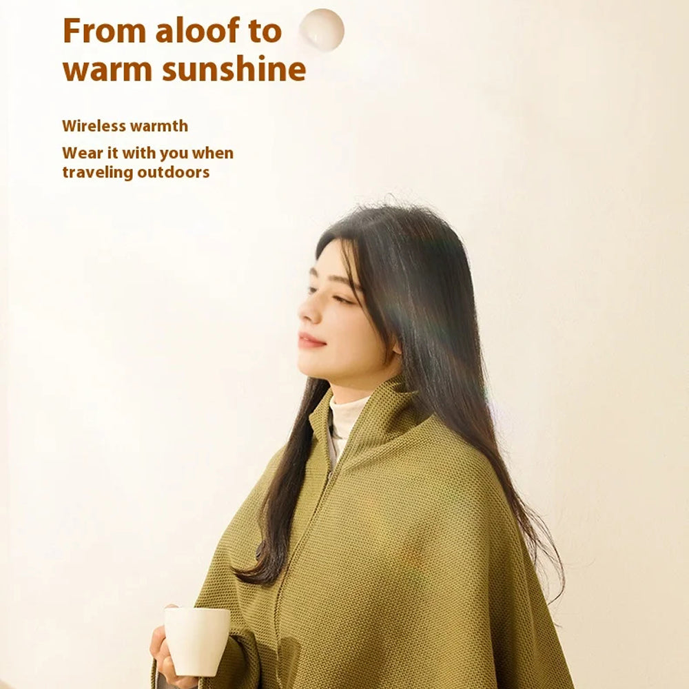 HeatHugy Wearable Heated Blanket