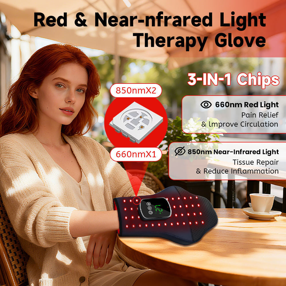 HeluxMend Red Light Therapy For Arthritic Hands