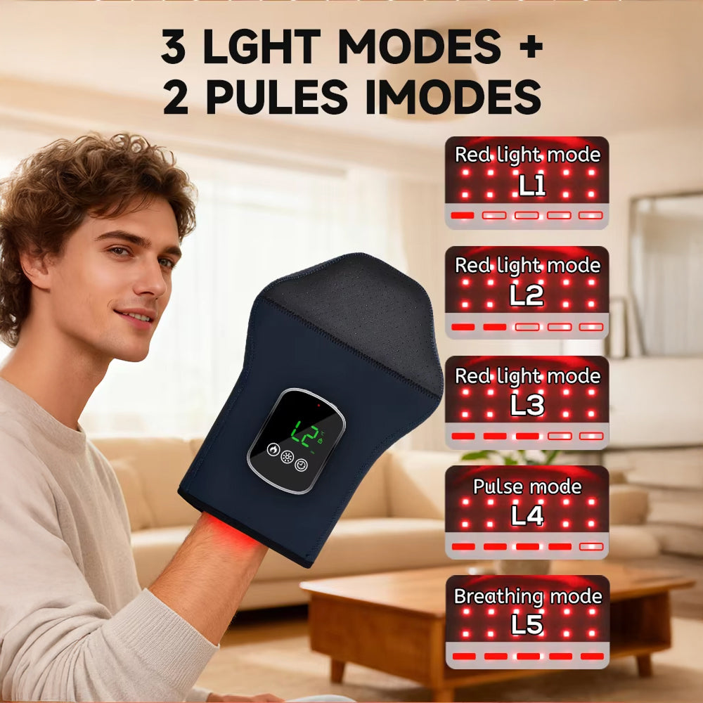 HeluxMend Red Light Therapy For Arthritic Hands