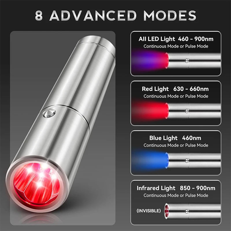 Heluxmona Red Light Therapy Torch
