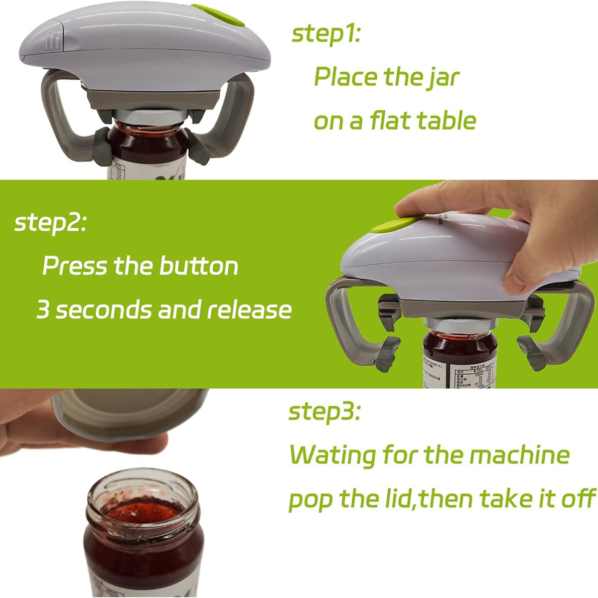 JarEasey Jar Opener For Elderly