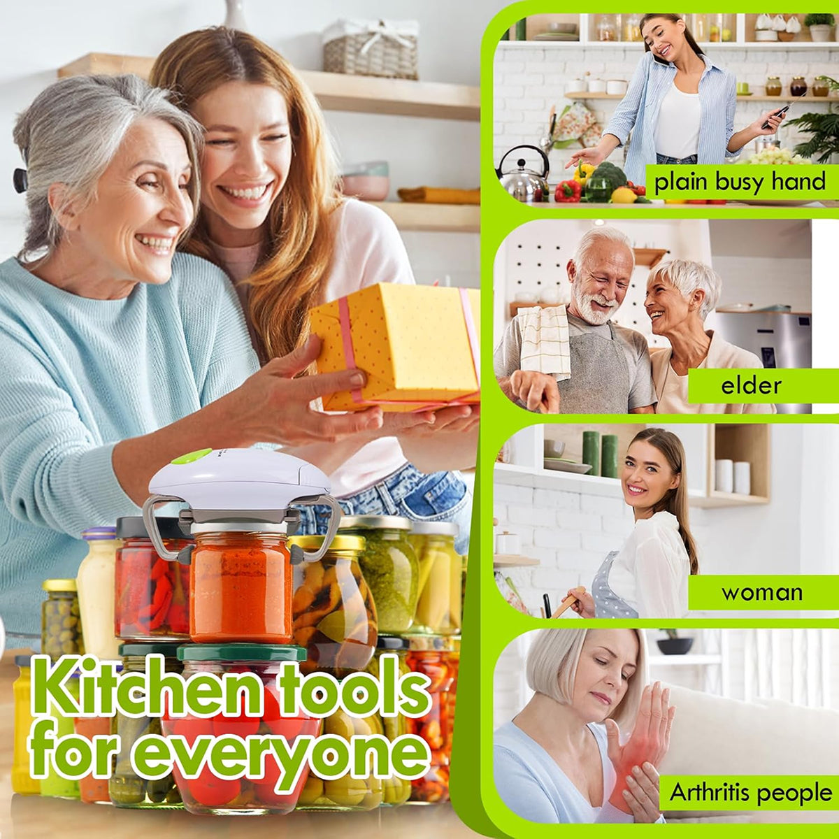 JarEasey Jar Opener For Elderly