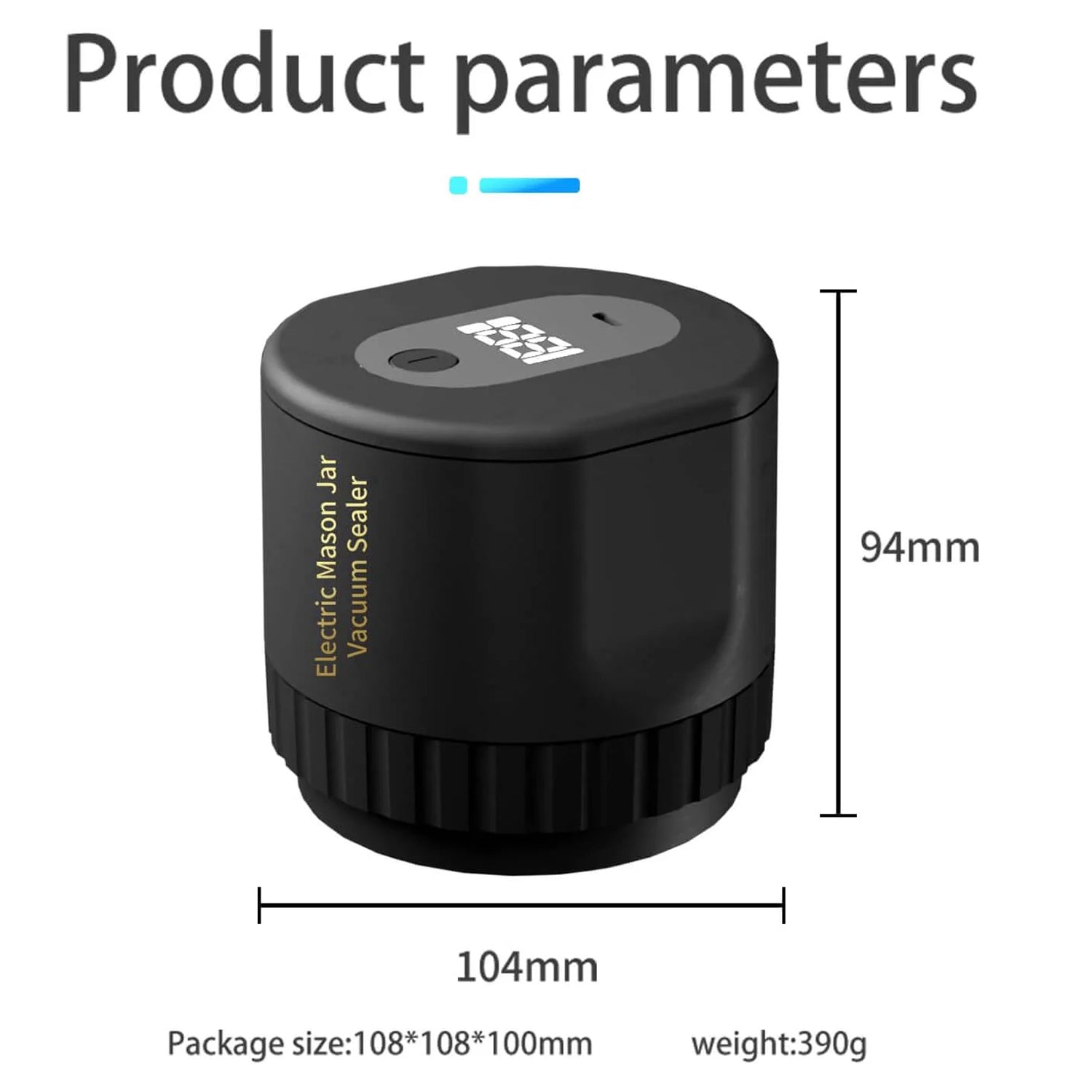 JarVacier Mason Jar Sealer