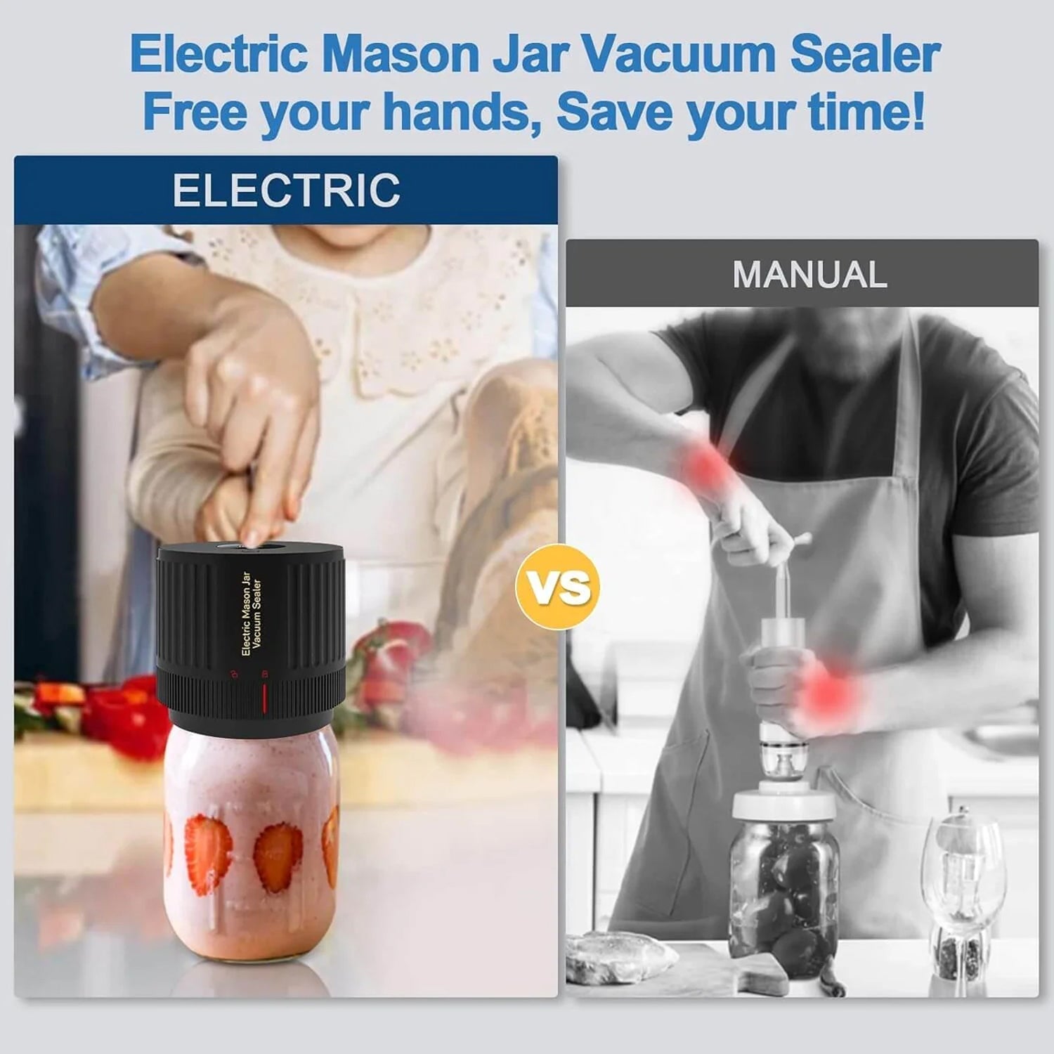 JarVacier Mason Jar Sealer