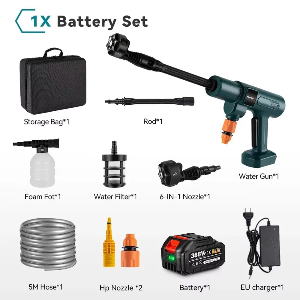 JetWavep Cordless Pressure Washer