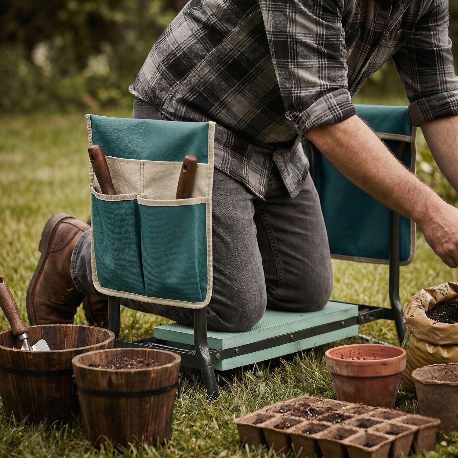 Kneeleux Garden Kneeler