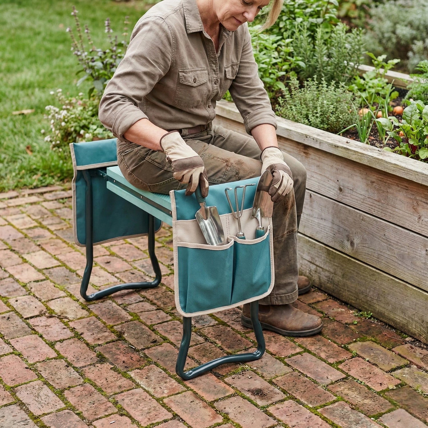 Kneeleux Garden Kneeler