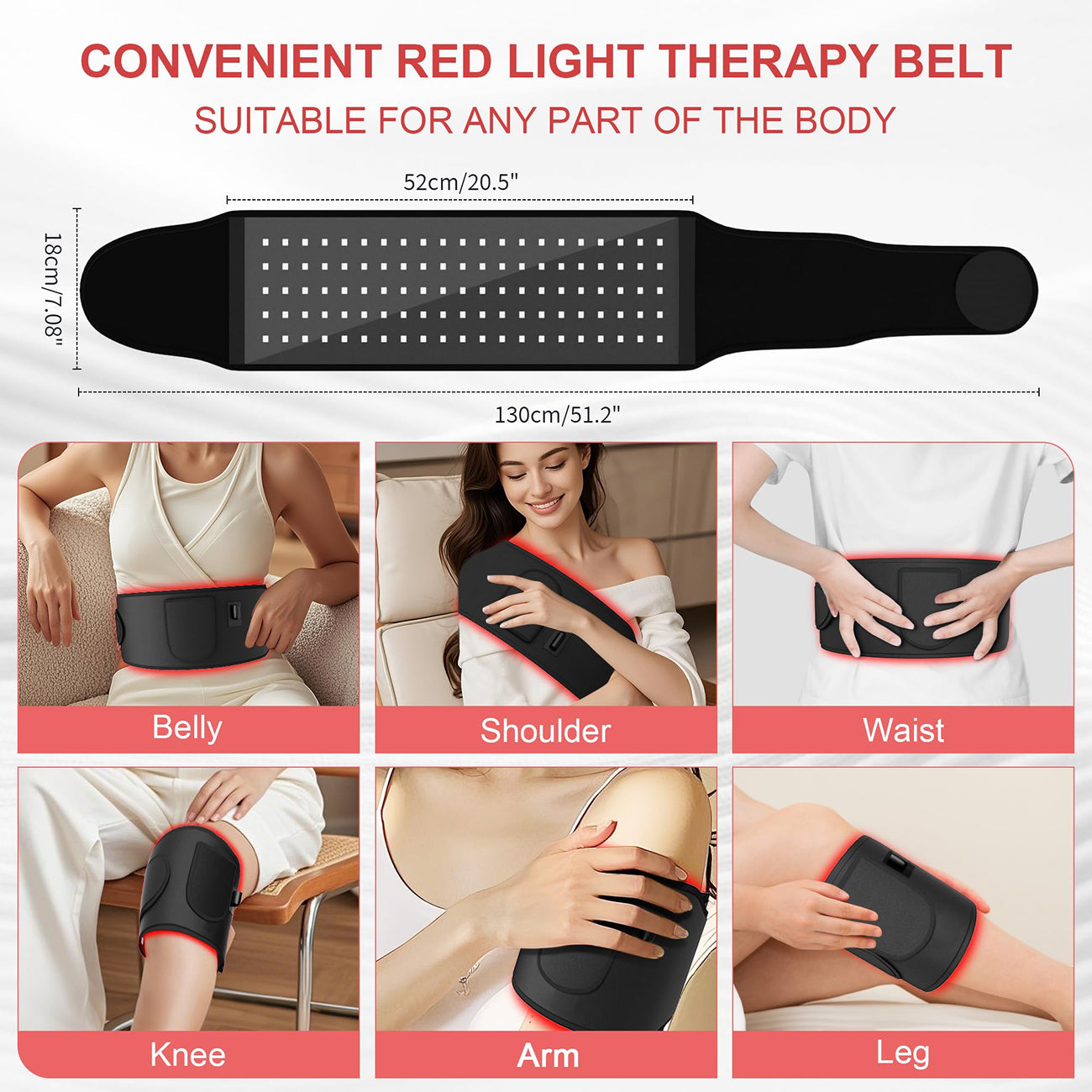 Lumeltiz Red Light Therapy Belt For Weight Loss