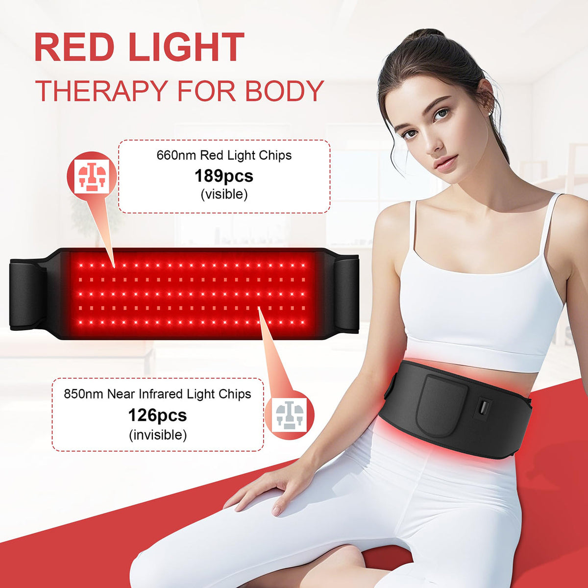 Lumeltiz Red Light Therapy Belt