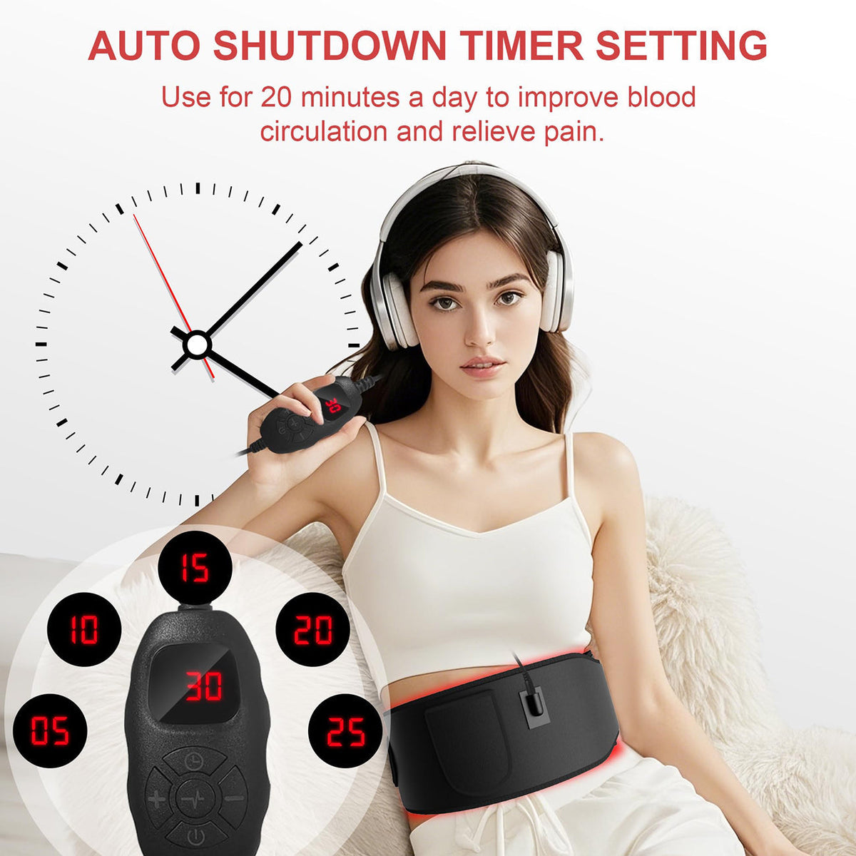 Lumeltiz Red Light Therapy Belt