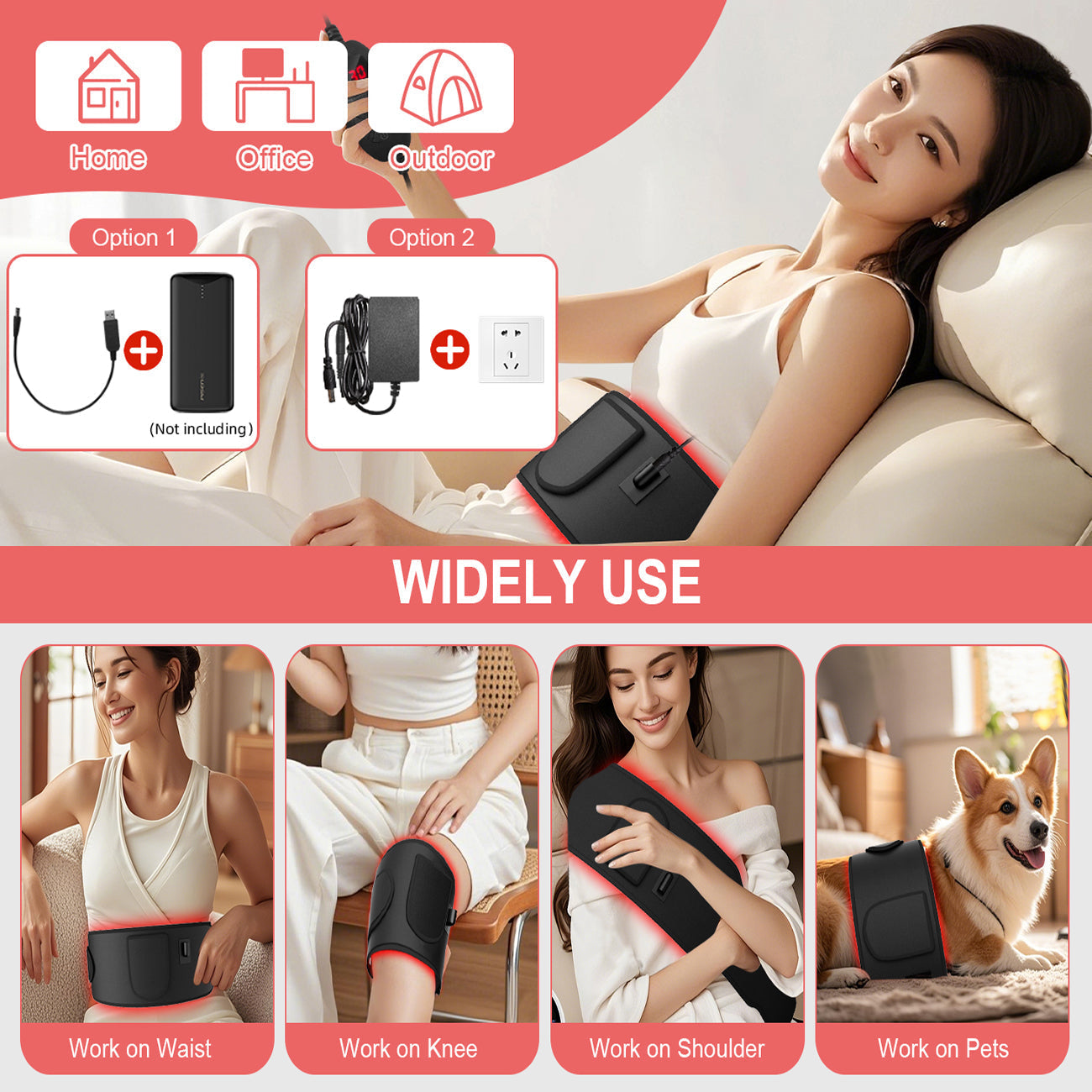 Lumeltiz Red Light Therapy Belt For Weight Loss