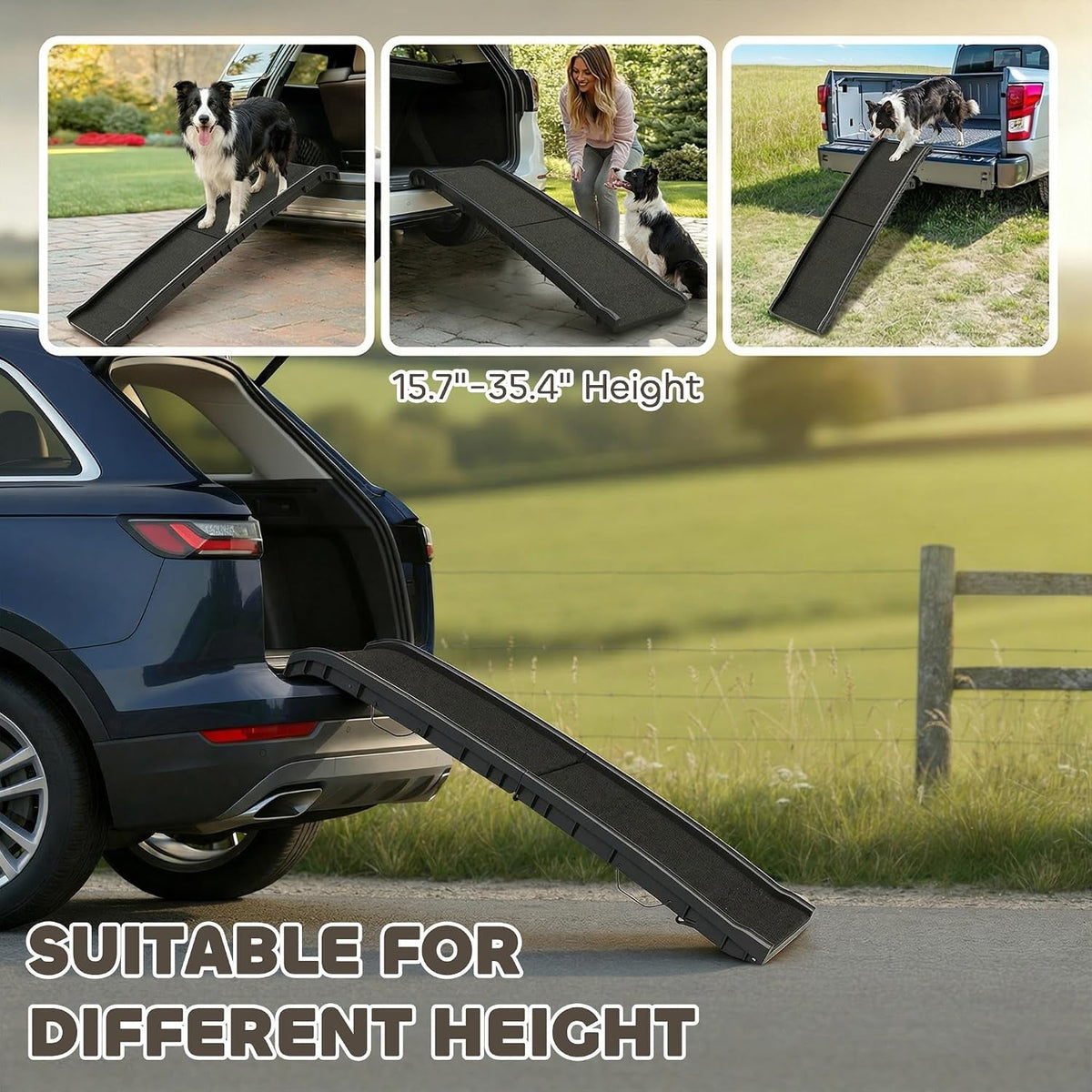 PawRampo Dog Ramp For Car