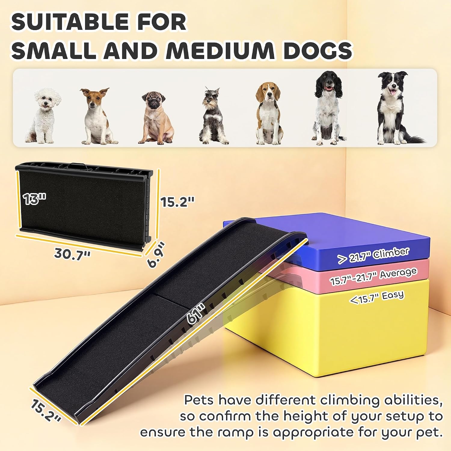PawRampo Dog Ramp For Car