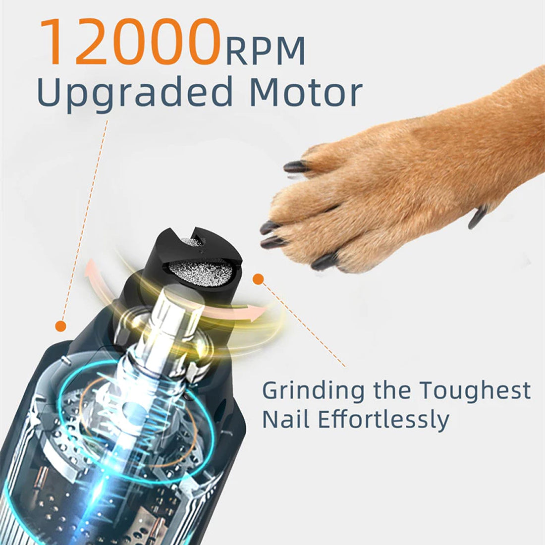 PawyZie Dog Nail Grinder