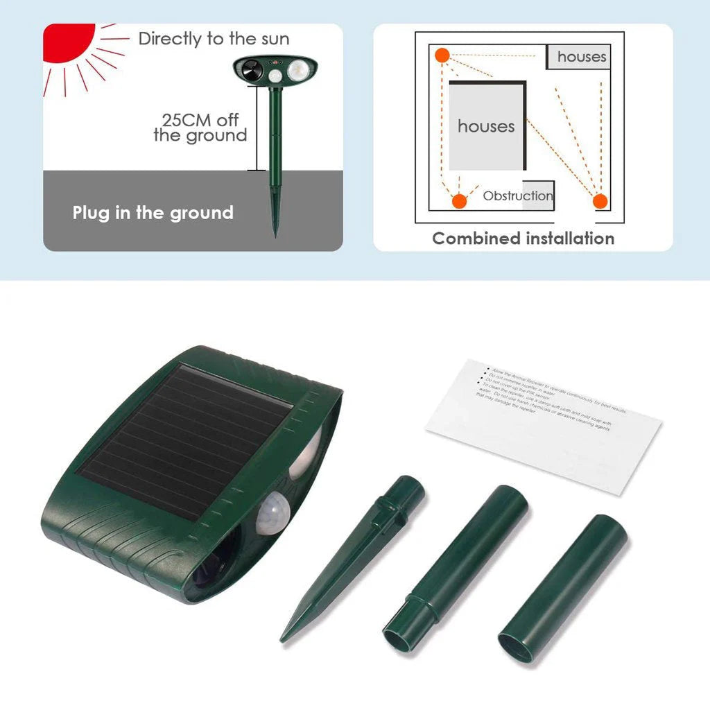 PestiqPaw Solar Animal Repeller