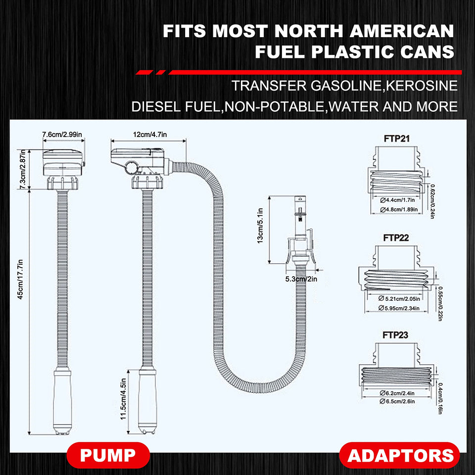 PumpuFuel Battery Powered Fuel Transfer Pump